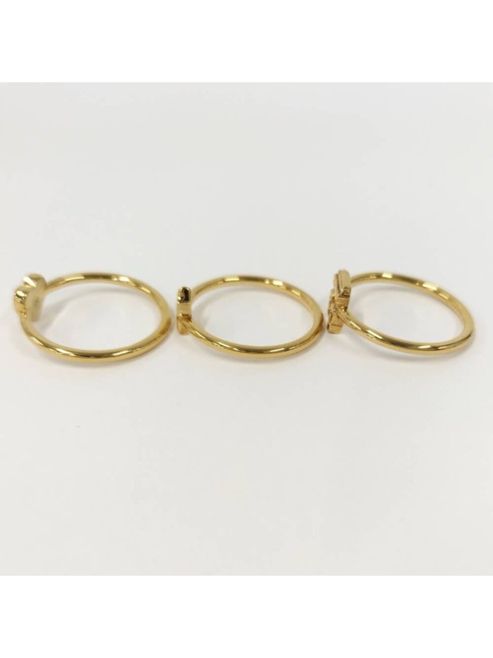 Celine Ring Star Heart Arc de Triomphe Plated - Picture 4 of 11